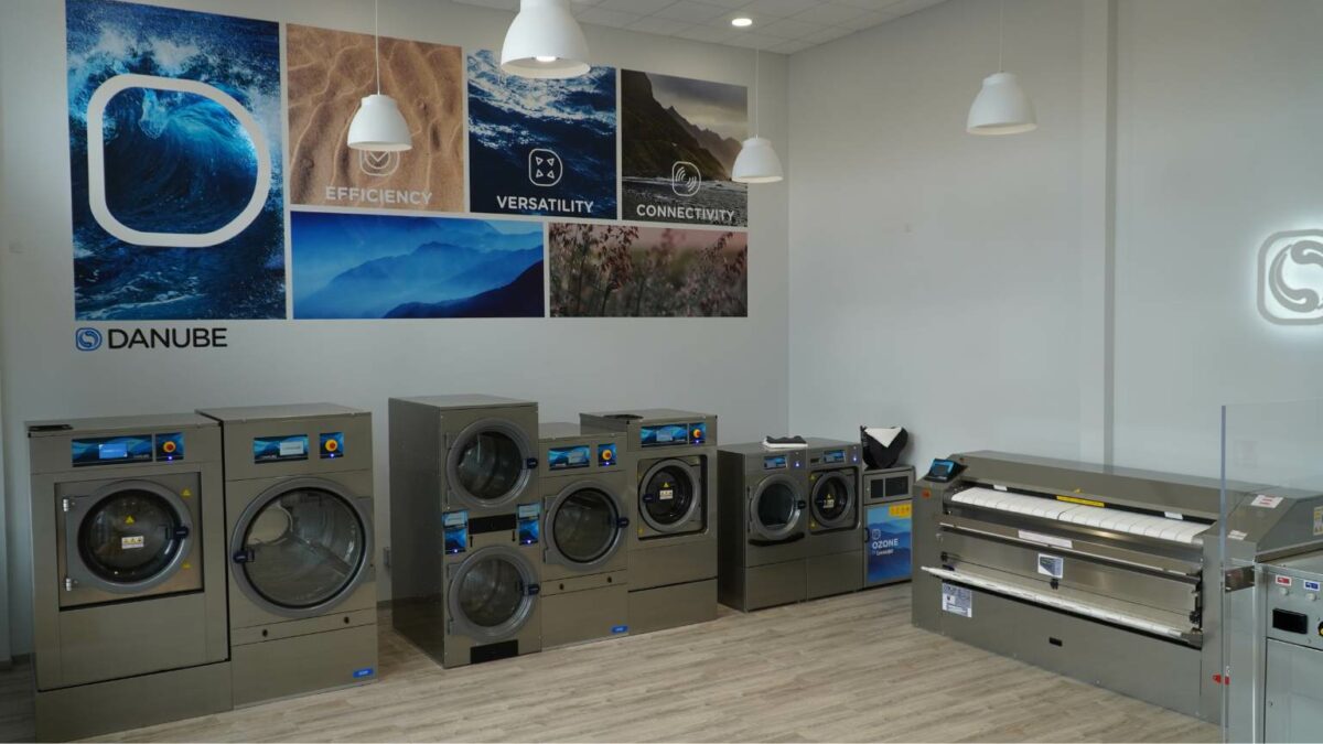 Showroom Danube masini de spalat industriale